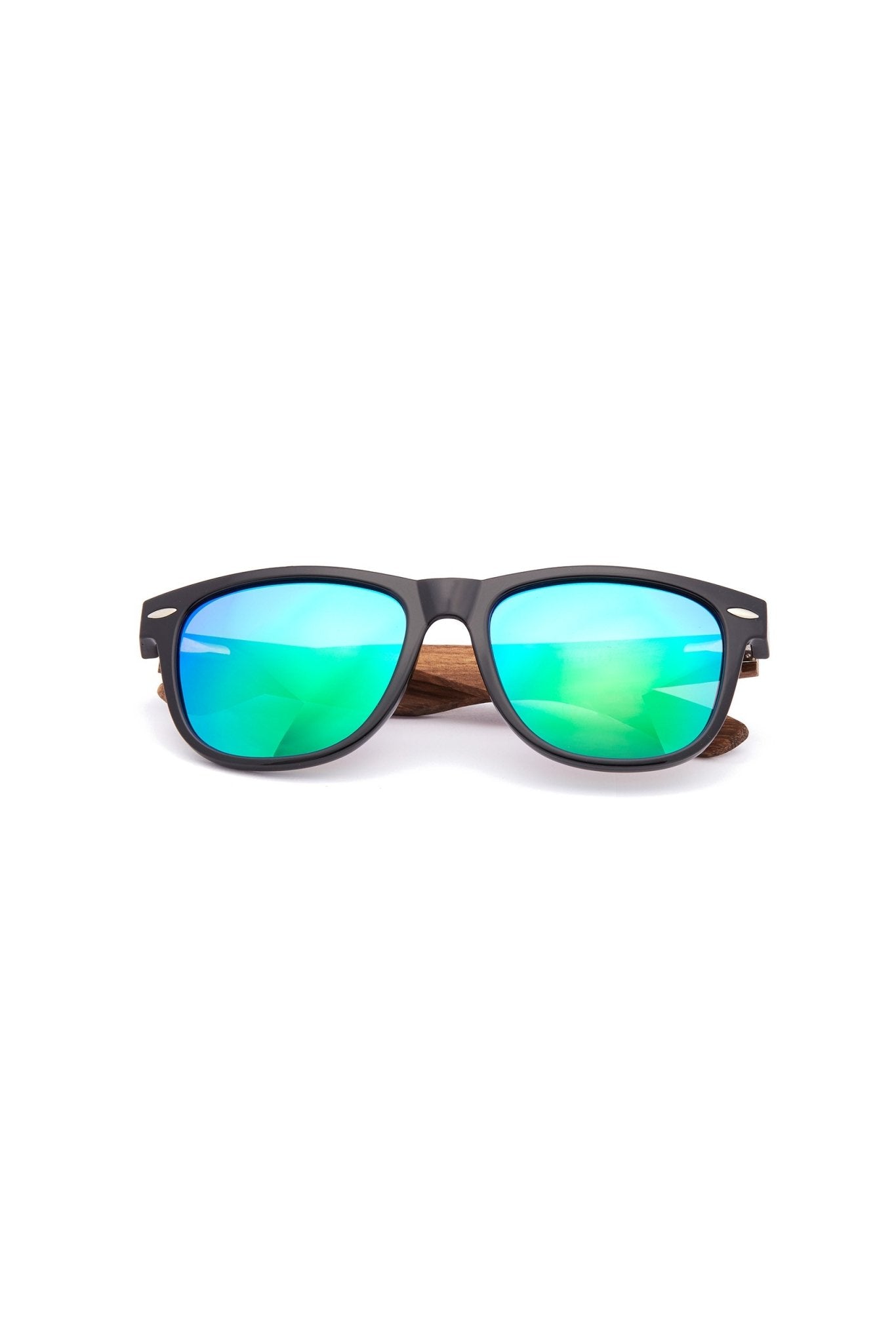 Buy Black Frame Blue Lens Square Sunglasses for Women | Hero | SOJOS